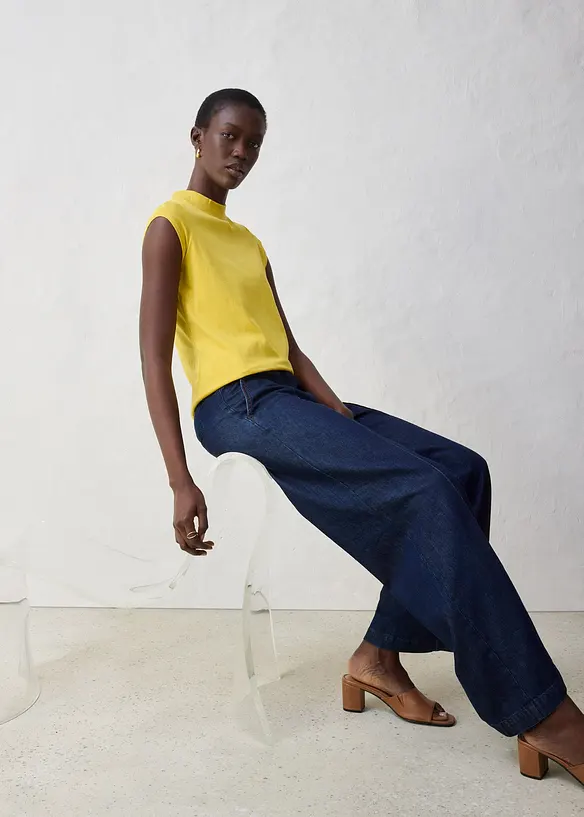 Maglia in misto seta, bonprix