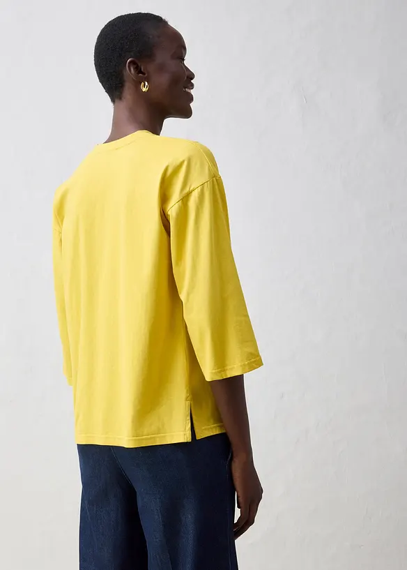 Maglia a trapezio con percentuale di seta, bonprix