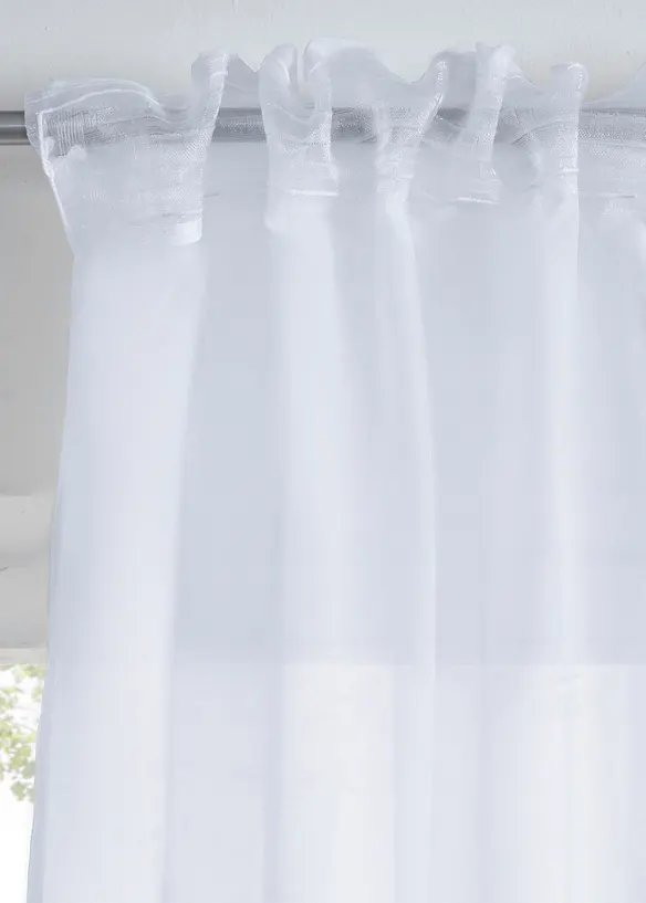 Tenda in tessuto batista a trama fine (pacco da 1), bpc living bonprix collection