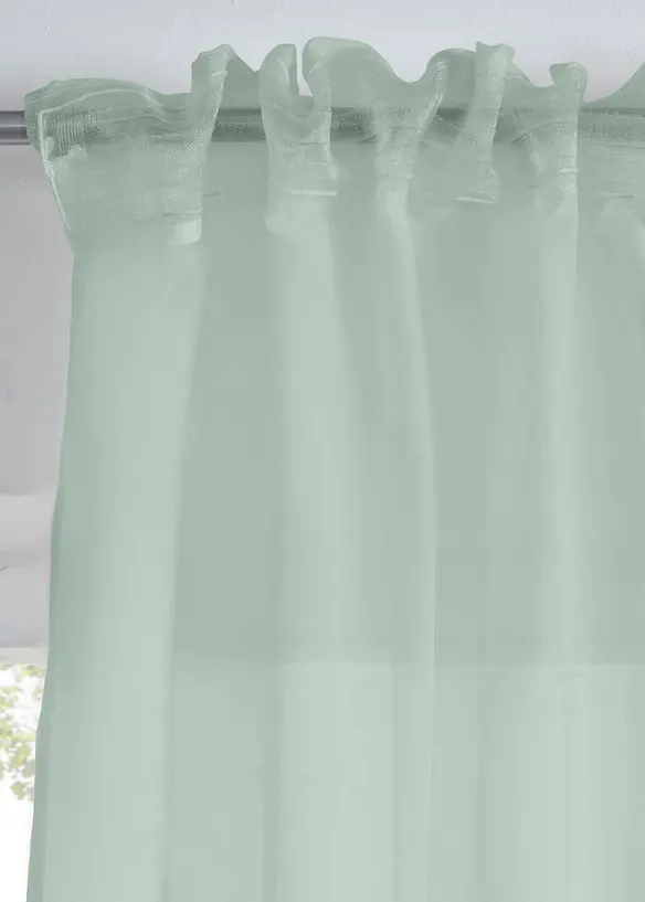 Tenda in batista fine con trama operata (pacco da 1), bonprix