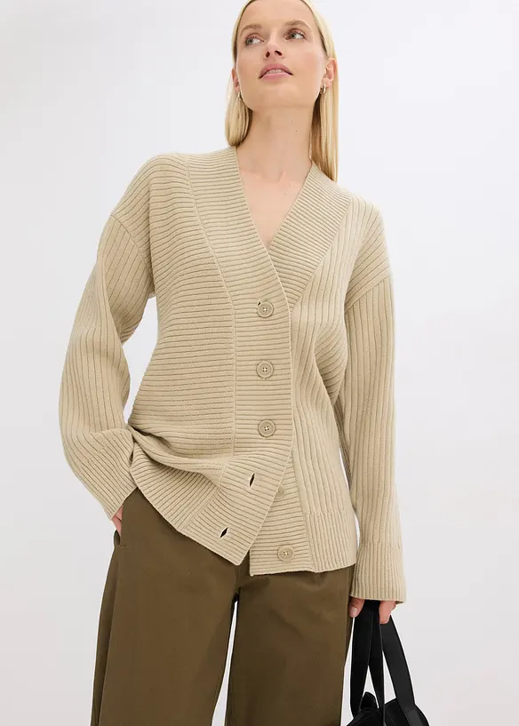 Cardigan a coste, bonprix