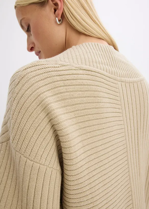 Cardigan a coste, bonprix