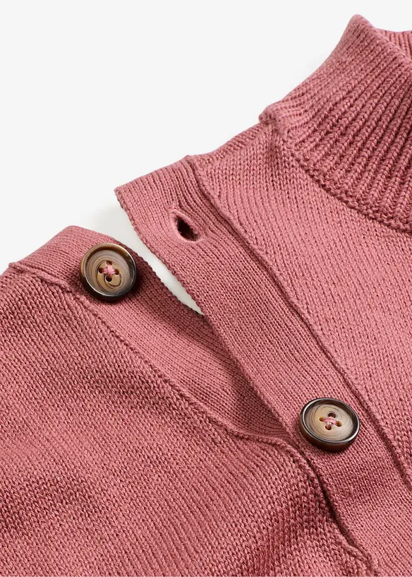 Maglione con bottoni, bonprix