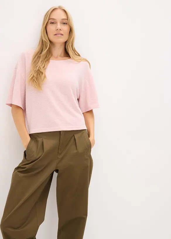 T-shirt boxy cropped, bonprix