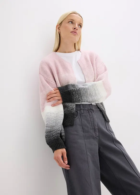 Cardigan in filato grosso, bonprix