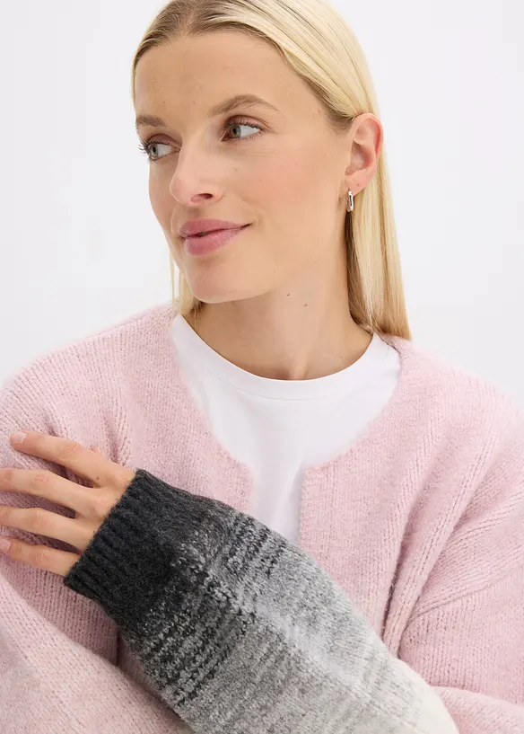 Cardigan in filato grosso, bonprix