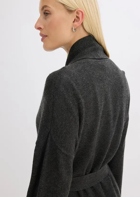 Maxi cardigan in misto viscosa morbido, bonprix