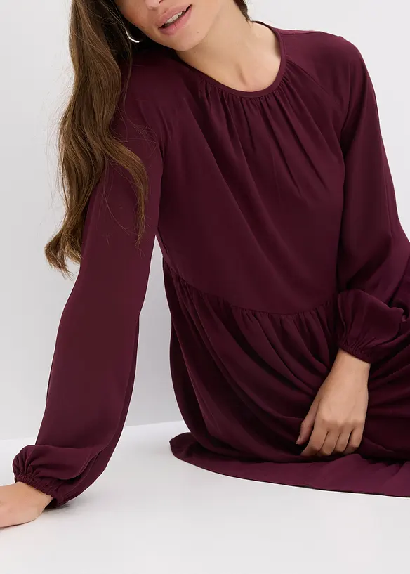 Abito lungo in chiffon, bonprix