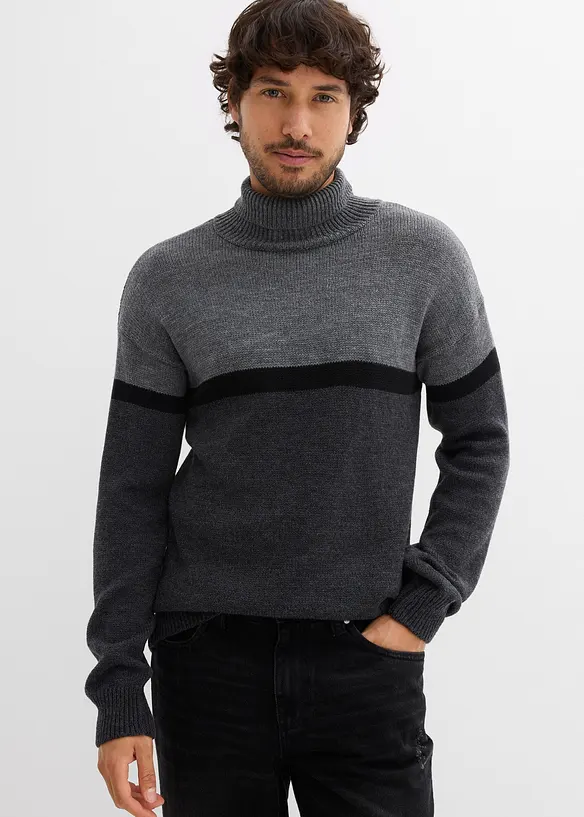 Maglione a collo alto, bonprix