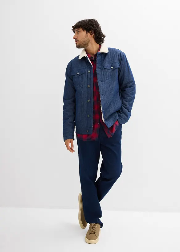 Camicia in flanella di puro cotone, bonprix