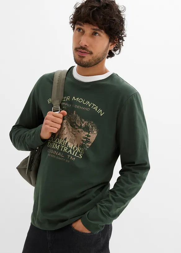 Maglia a maniche lunghe (pacco da 2), bonprix