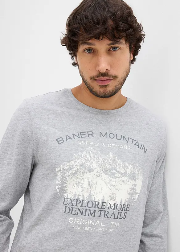 Maglia a maniche lunghe (pacco da 2), bonprix