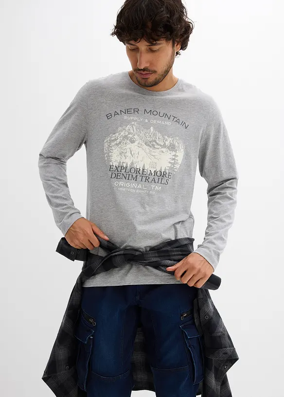 Maglia a maniche lunghe (pacco da 2), bonprix