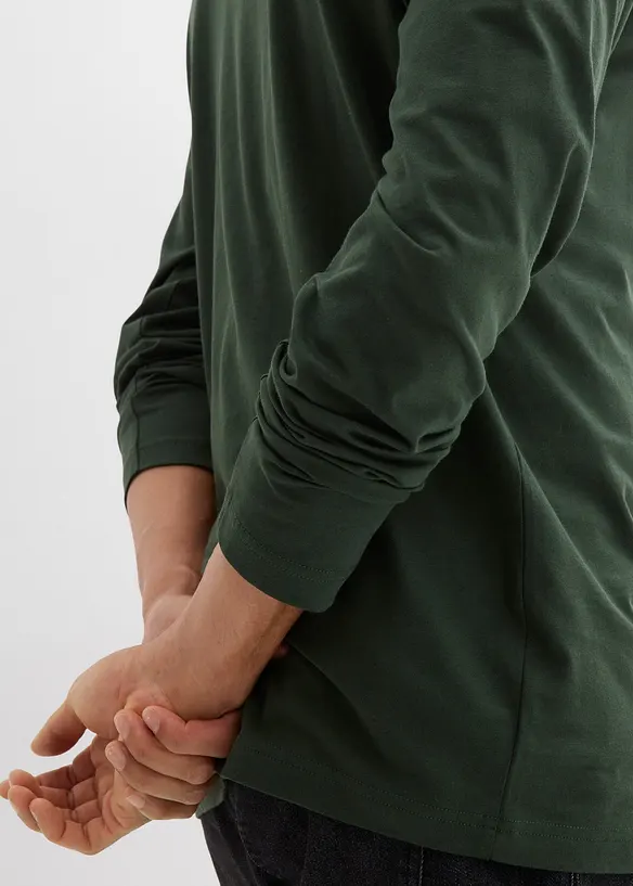 Maglia a maniche lunghe (pacco da 2), bonprix