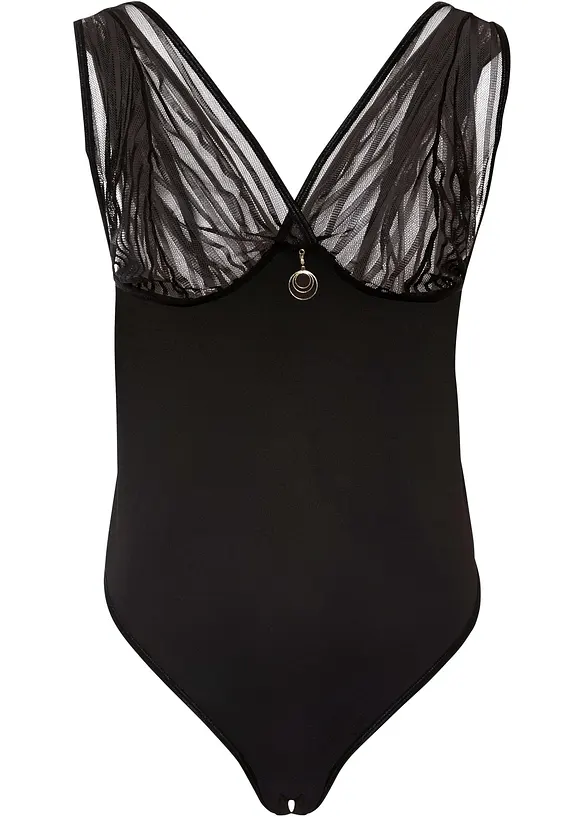 Body con perizoma ouvert, bonprix