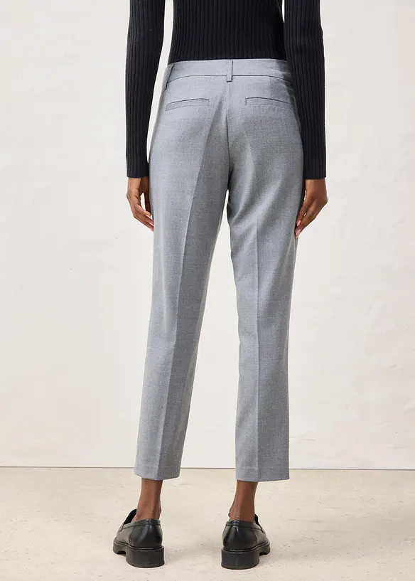 Pantaloni aderenti con lana, bonprix