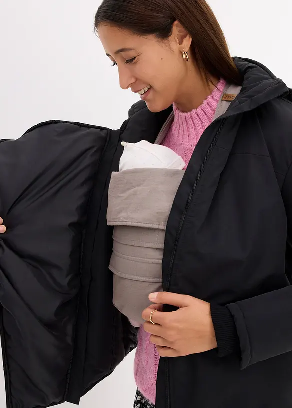 Giacca prémaman 3 in 1 con inserto babywearing, bonprix