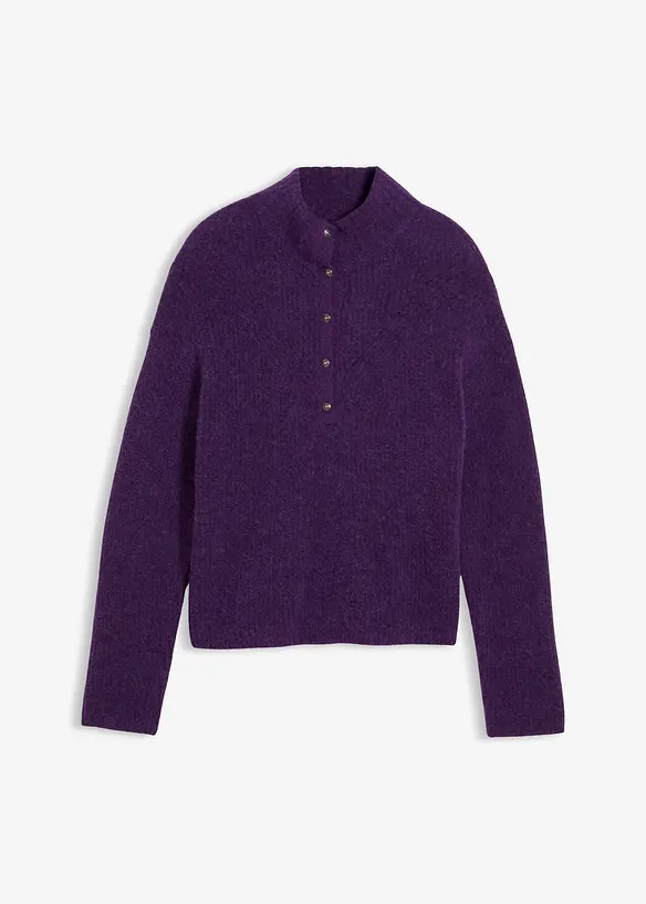 Maglione oversize con lana di alpaca, bonprix