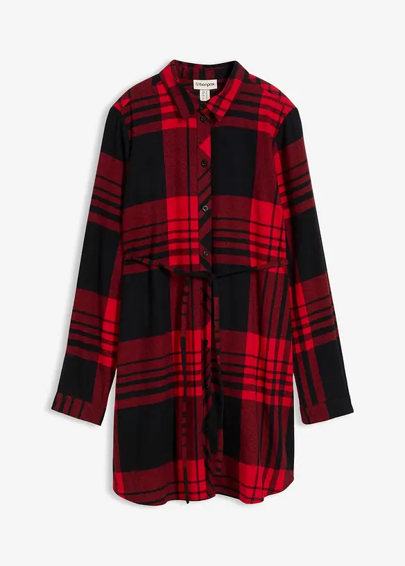 Camicia lunga prémaman / da allattamento in flanella, bonprix