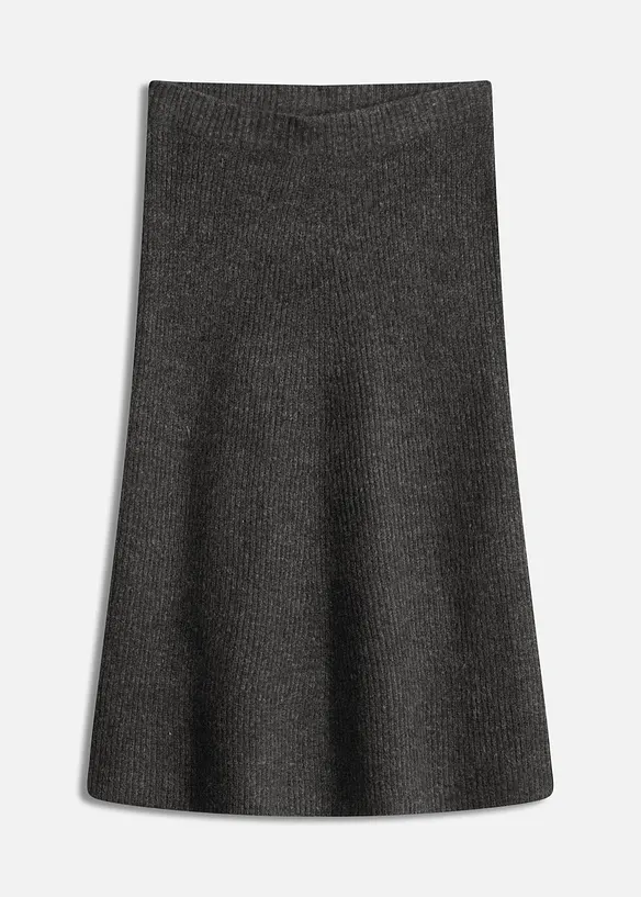 Gonna midi in maglia, bonprix