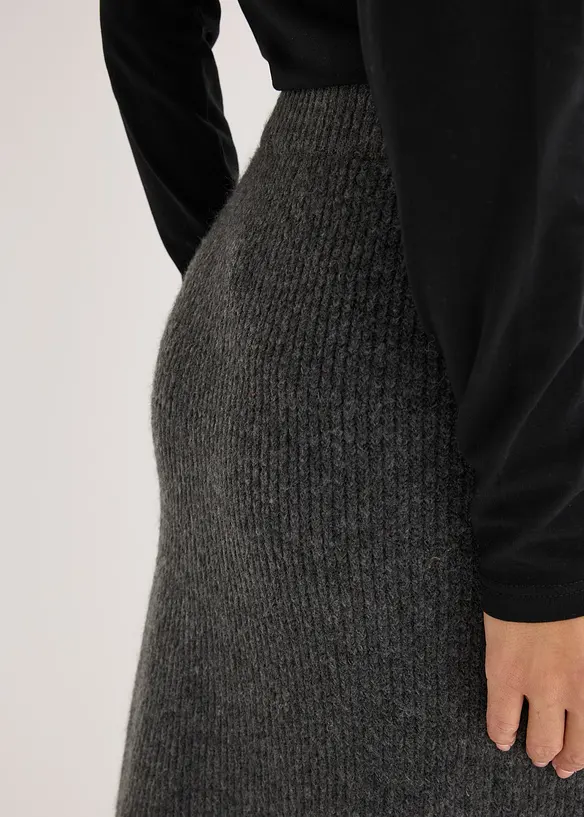 Gonna midi in maglia, bonprix