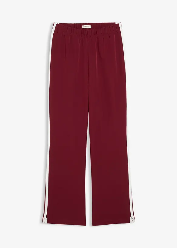 Pantaloni da jogging con strisce laterali, bonprix
