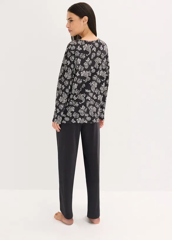Pigiama in puro cotone, bonprix