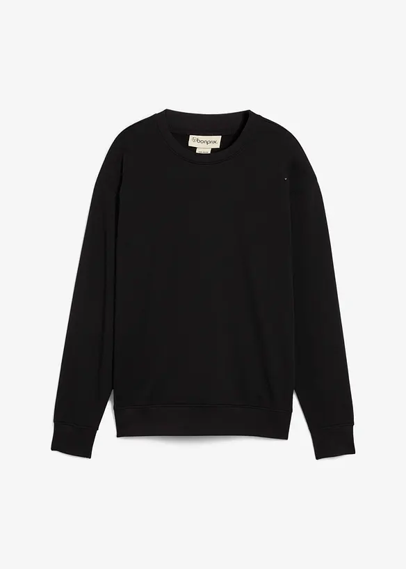 Felpa oversize in puro cotone biologico, bonprix