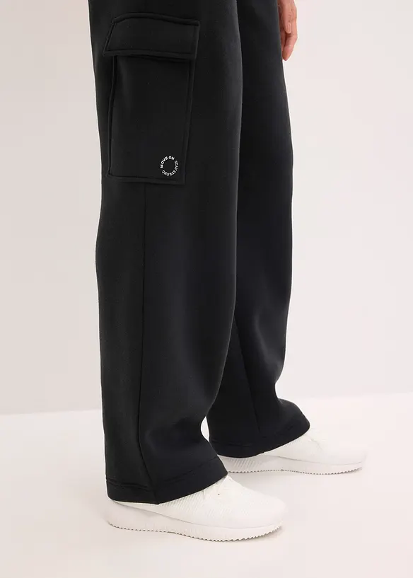 Pantaloni funzionali termici da jogging, a gamba larga e asciugatura rapida, bonprix