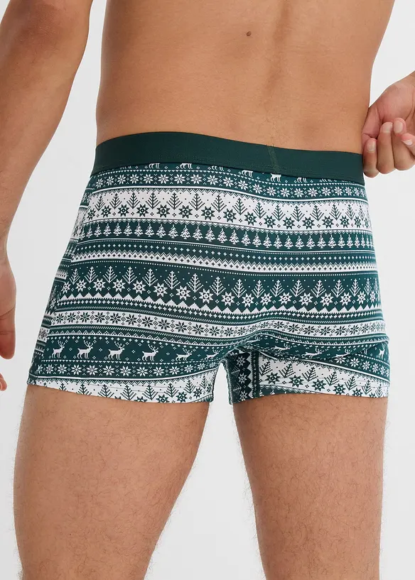 Boxer aderenti con cotone (pacco da 3), bonprix