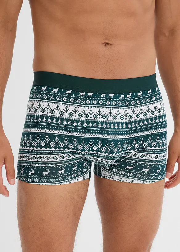 Boxer aderenti con cotone (pacco da 3), bonprix