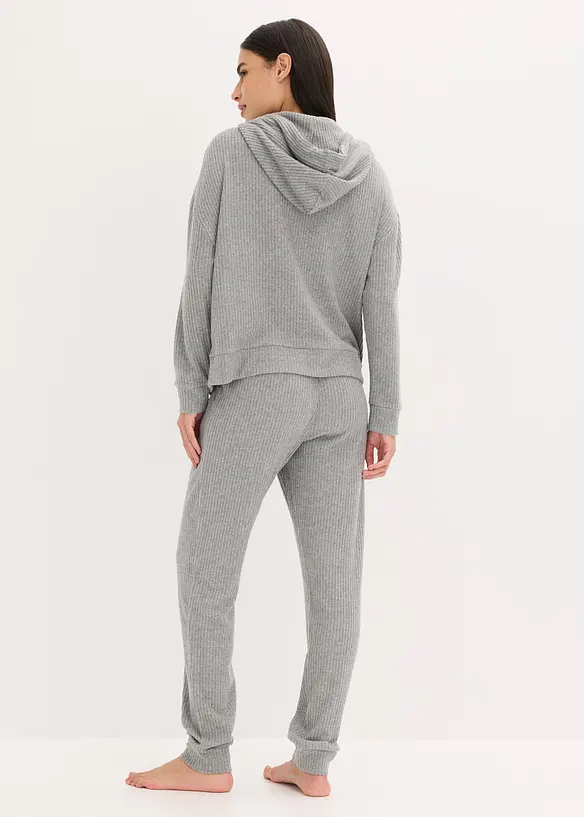 Tuta da casa oversize in morbida maglia a coste, bonprix
