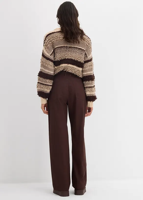 Pantaloni in twill di puro cotone, bonprix