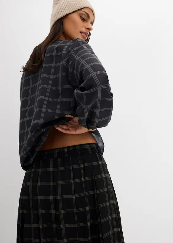 Gonna pantalone in viscosa fluente, bonprix