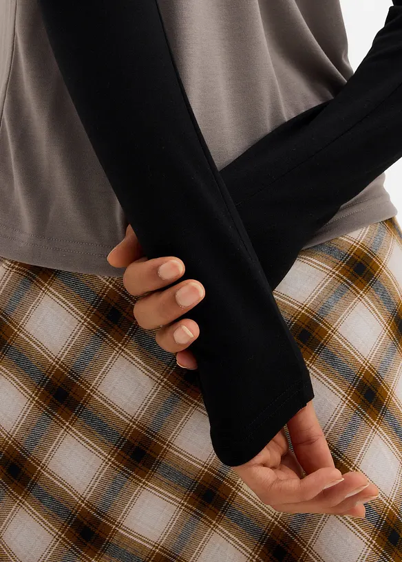 Maglia in jersey a maniche lunghe, bonprix