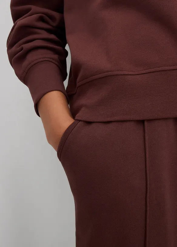 Felpa oversize con cappuccio in puro cotone, bonprix