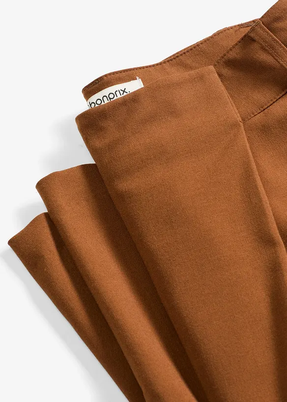 Pantaloni larghi in misto viscosa, bonprix