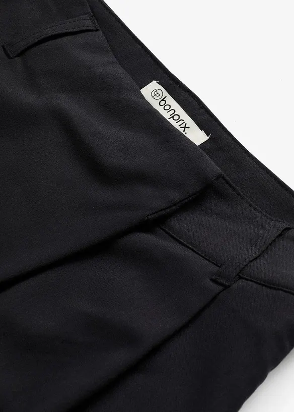 Pantaloni larghi in misto viscosa, bonprix