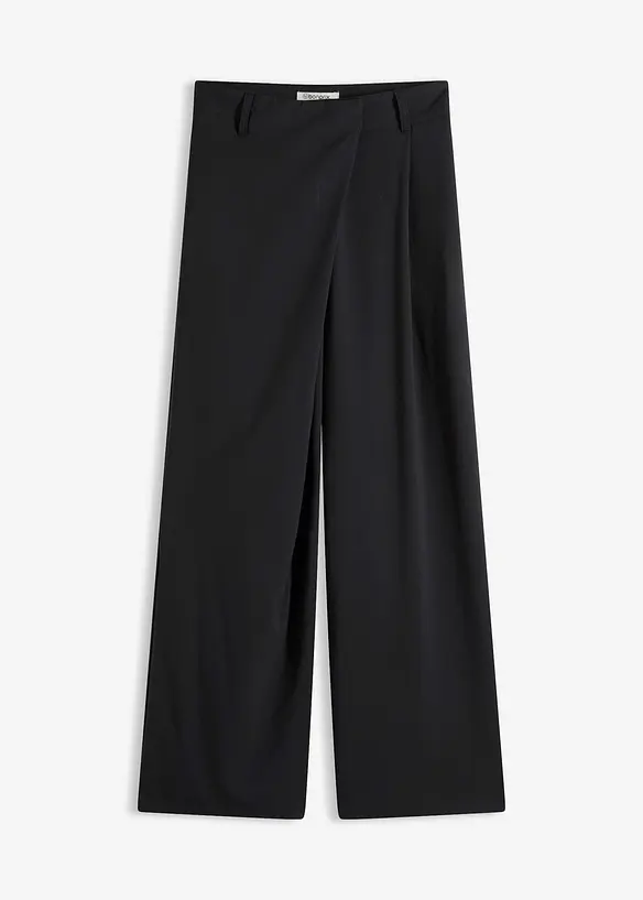 Pantaloni larghi in misto viscosa, bonprix