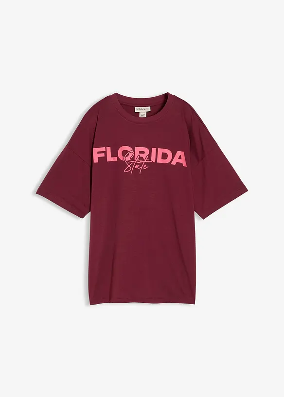 T-shirt oversize in puro cotone biologico, bonprix