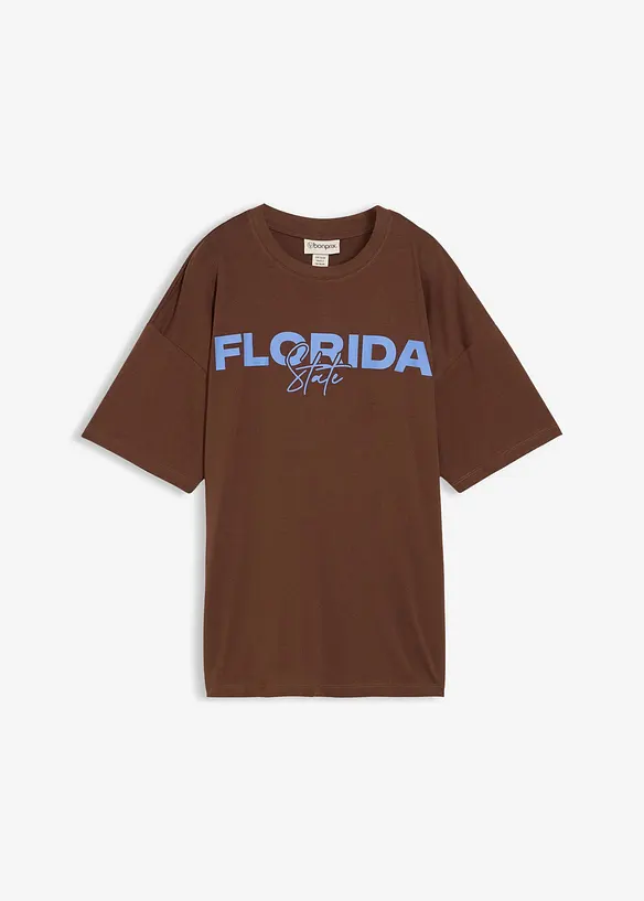 T-shirt oversize in puro cotone biologico, bonprix