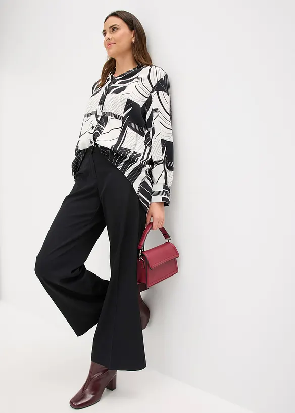 Blusa in satin, bonprix