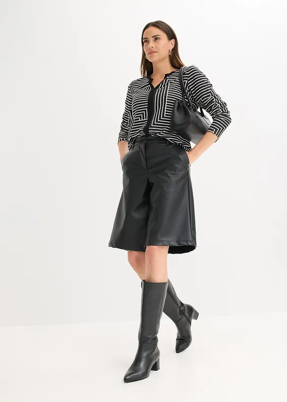 Maglia a maniche lunghe in viscosa, bonprix