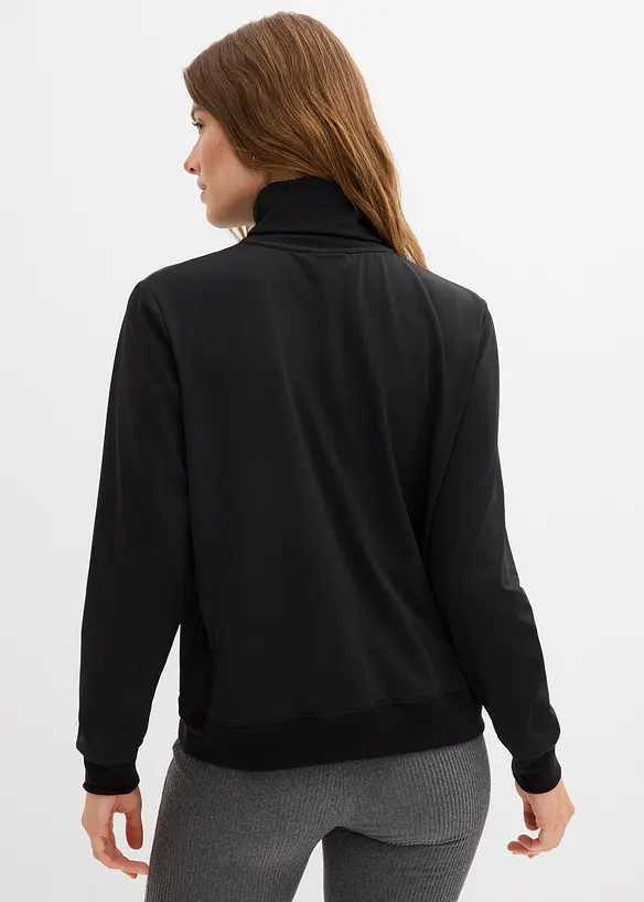 Maglia termica in pile a collo alto, bonprix