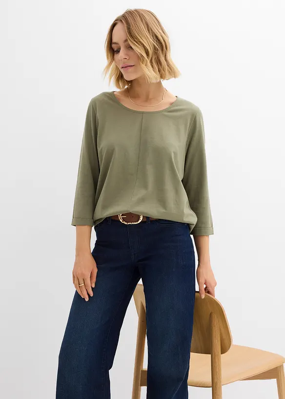 Maglia in puro cotone, bonprix