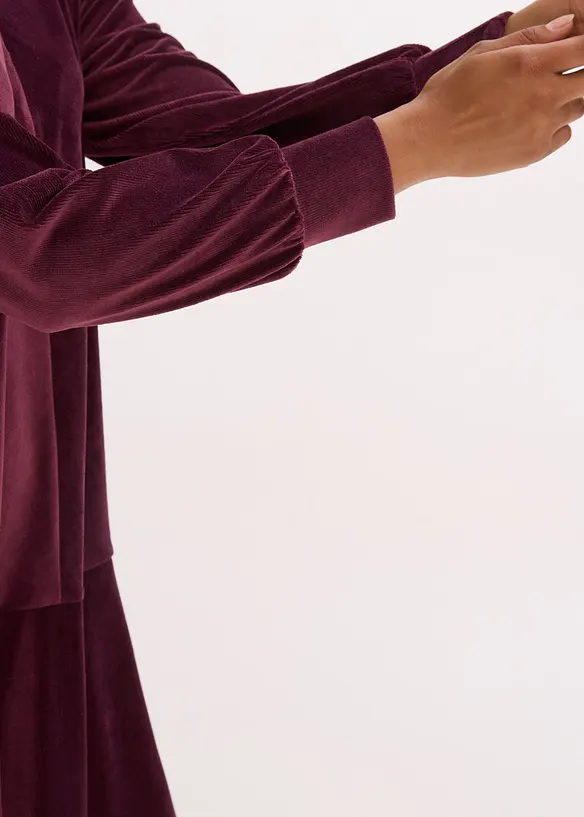 Abito corto in velluto, bonprix