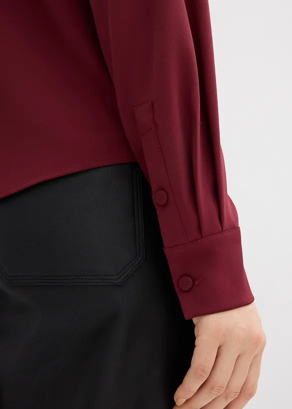 Blusa leggermente lucida, bonprix