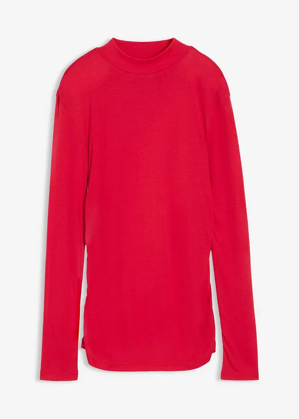 Maglia a costine con arricciatura, bonprix