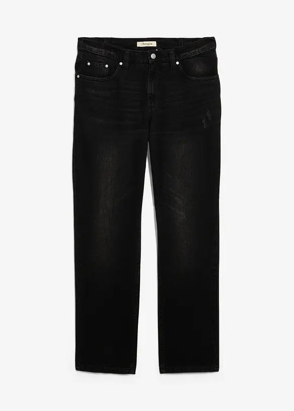 Jeans in puro cotone con girovita comodo, regular fit, bonprix