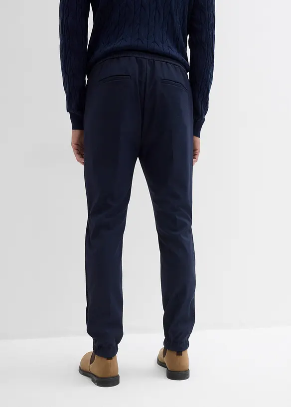 Pantaloni coordinabili con girovita in maglia, relaxed fit, bonprix
